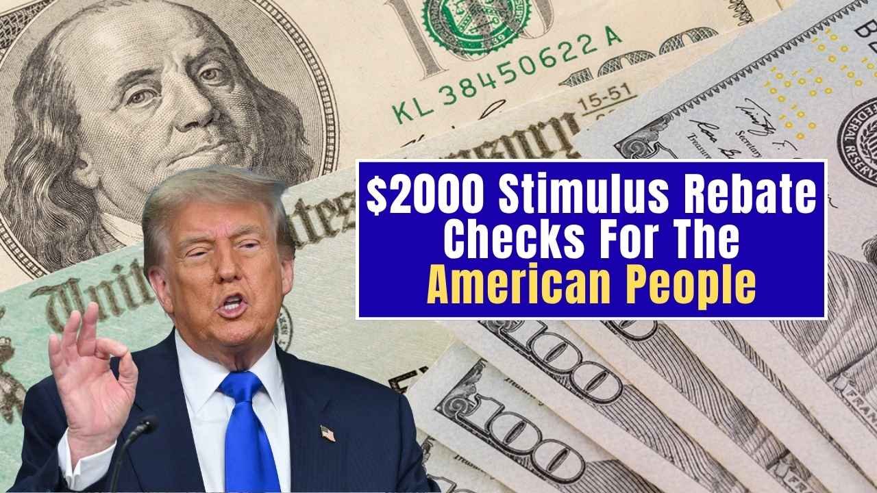 $2000 Stimulus Rebate Checks
