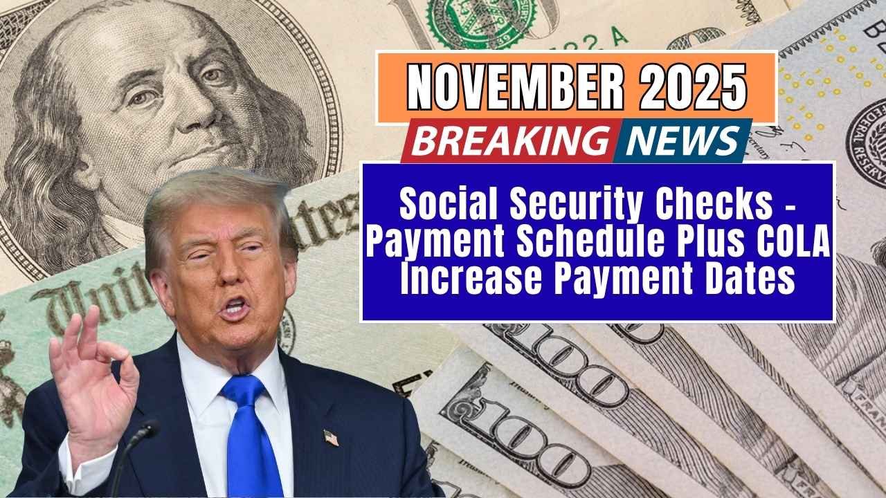 Social Security Checks - NOVEMBER 2025